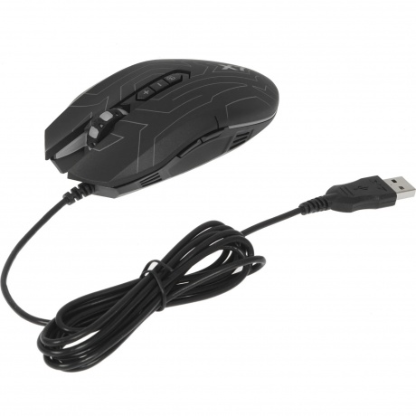 Мышь A4Tech X-77 черный - фото 2