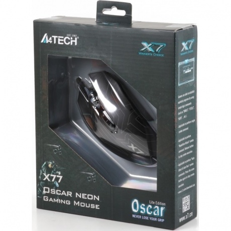 Мышь A4Tech X-77 черный - фото 9