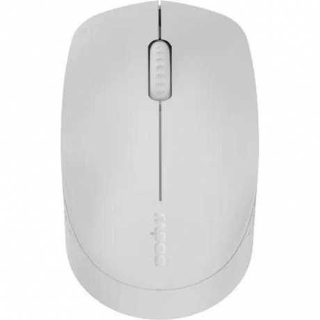 Мышь Rapoo M100 светло-серый - фото 1