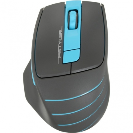 Мышь A4Tech Fstyler FG30 серый/синий - фото 5