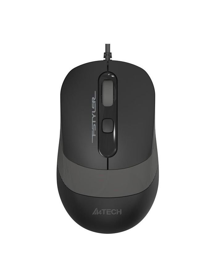 Мышь A4Tech Fstyler FM10 черный/серый