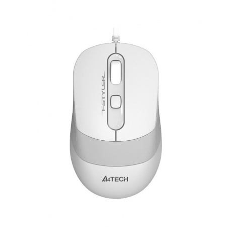 Мышь A4Tech Fstyler FM10 белый/серый - фото 1