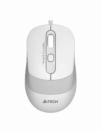 Мышь A4Tech Fstyler FM10 белый/серый