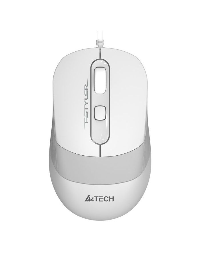 Мышь A4Tech Fstyler FM10 белый/серый цена и фото