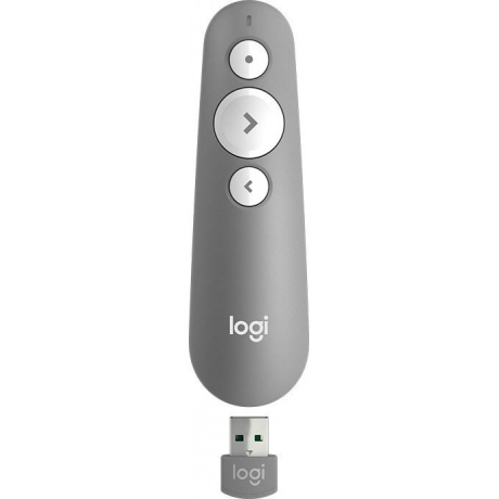 Презентер Logitech R500 Laser BT/Radio серый - фото 3