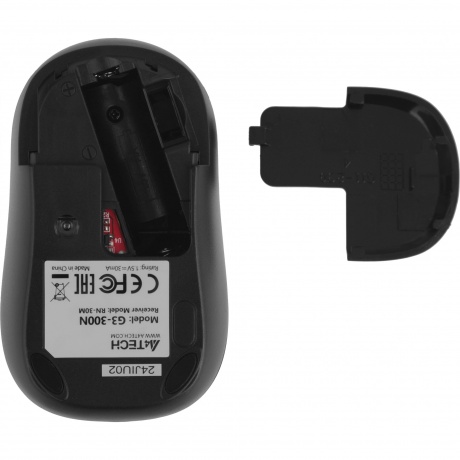 Мышь A4 V-Track G3-300N черный - фото 8