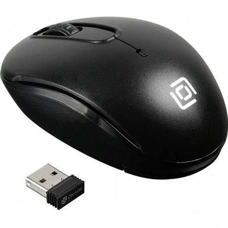 Мышь Oklick 505MW черный - фото 4