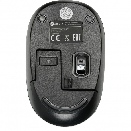 Мышь Oklick 505MW черный - фото 6