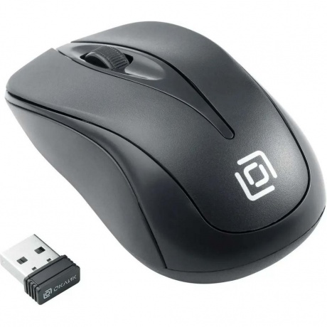 Мышь Oklick 675MW черный - фото 6