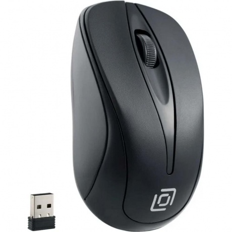 Мышь Oklick 675MW черный - фото 8