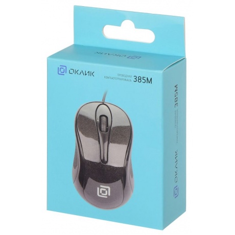 Мышь Oklick 385M черный - фото 7