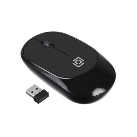 Мышь Oklick 535MW USB черный - фото 2