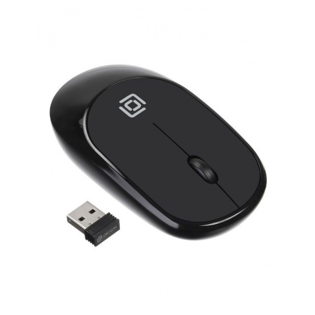 Мышь Oklick 535MW USB черный - фото 3
