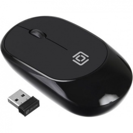 Мышь Oklick 535MW USB черный - фото 2