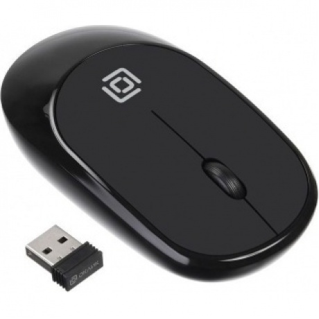 Мышь Oklick 535MW USB черный - фото 3