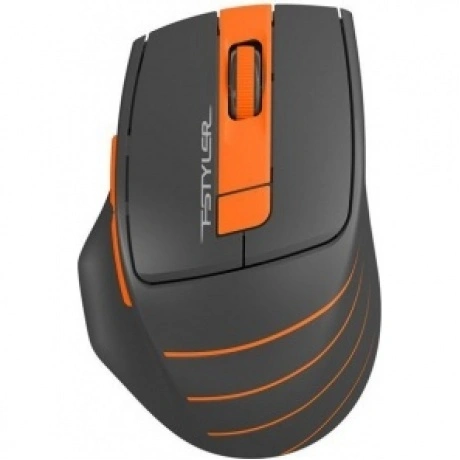 Мышь A4Tech Fstyler FG30 серый/оранжевый