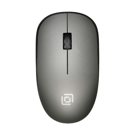 Мышь Oklick 515MW черный/серый - фото 3