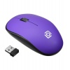 Мышь Oklick 515MW черный/пурпурный