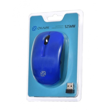 Мышь Oklick 525MW синий - фото 6