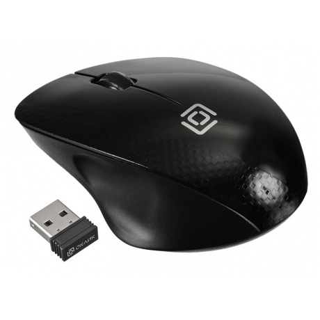 Мышь Oklick 695MW USB черный - фото 1