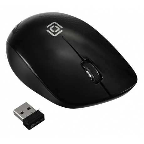 Мышь Oklick 695MW USB черный - фото 2