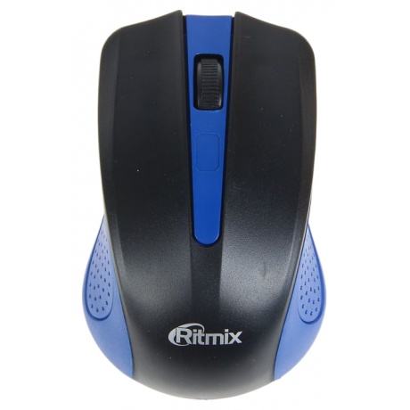 Мышь Ritmix RMW-555 BLACK/BLUE - фото 2