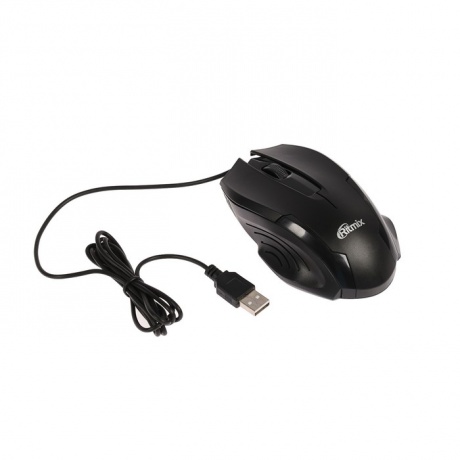 Мышь Ritmix ROM-300 Black - фото 5