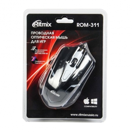 Мышь Ritmix ROM-311 - фото 4