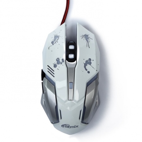 Мышь Ritmix ROM-360 White - фото 4