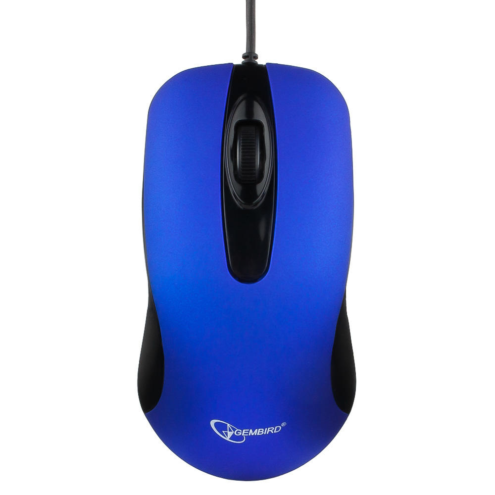 Мышь Gembird MOP-400-B dark blue цена и фото