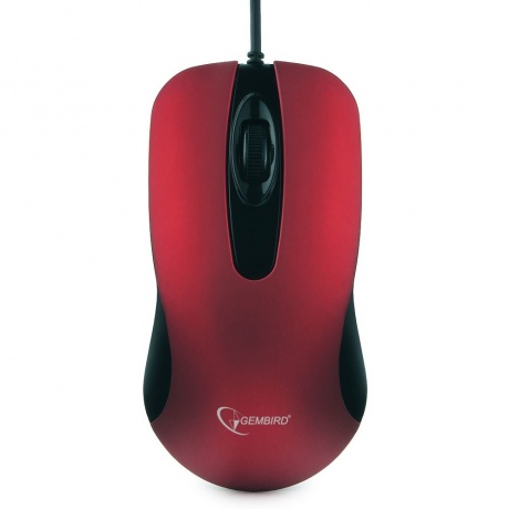 Мышь Gembird MOP-400-R red - фото 1