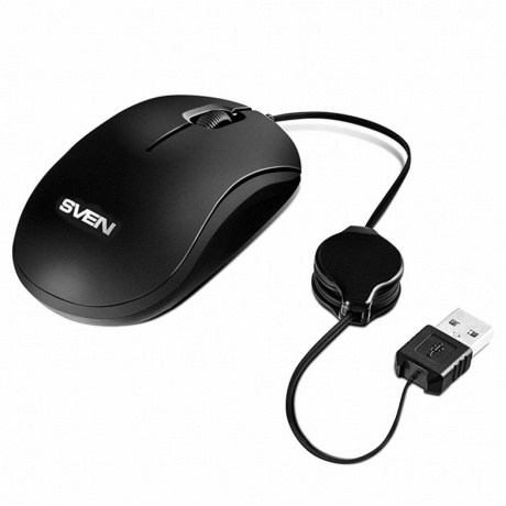 Мышь Sven RX-60 USB черный - фото 1