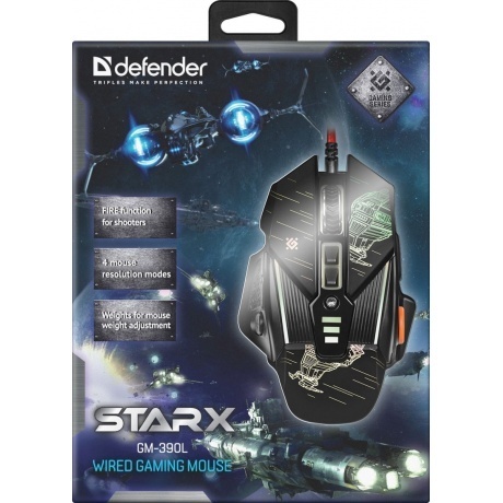Мышь Defender sTarx GM-390L (52390) - фото 3