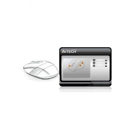 Мышь A4Tech Fstyler FG35 Grey/Black - фото 6