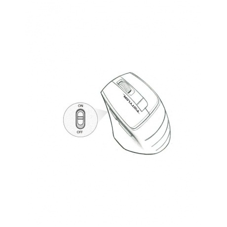 Мышь A4Tech Fstyler FG35 Grey/Black - фото 7