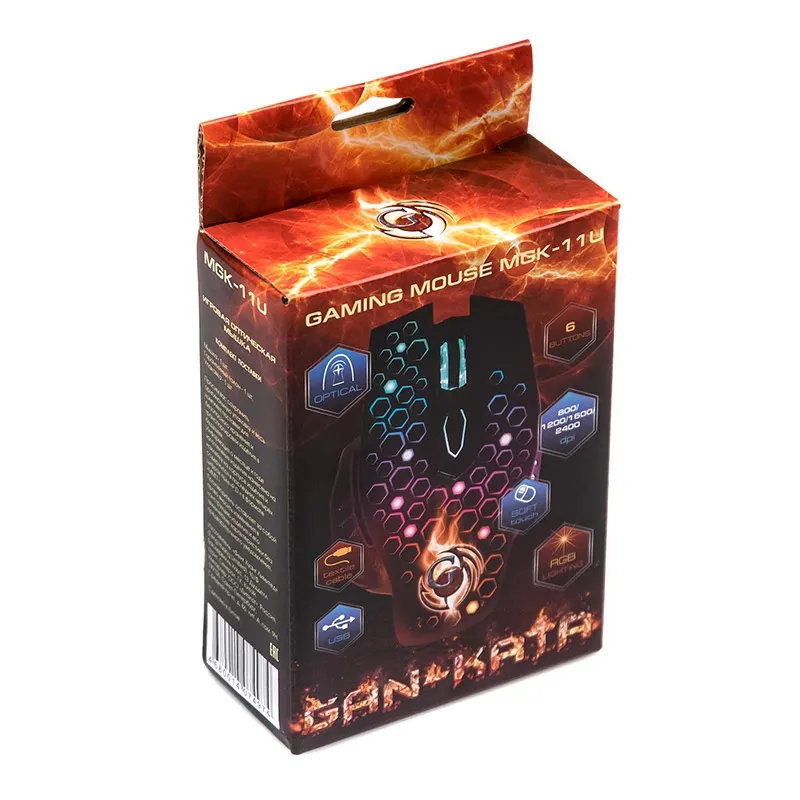 Мышь Dialog Gan-Kata MGK-11U Black - фото 2