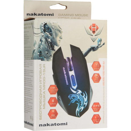 Мышь NAKATOMI MROG-15UR USB - фото 9