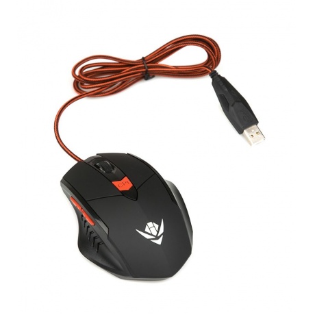 Мышь Nakatomi MOG-11U USB Black - фото 4