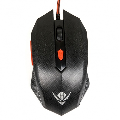 Мышь Nakatomi MOG-08U USB Black - фото 5