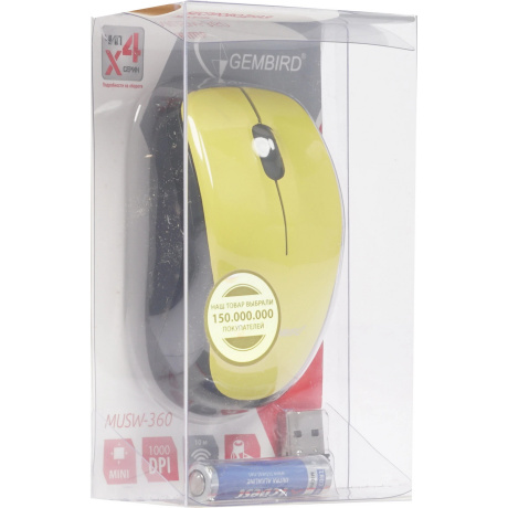 Мышь Gembird MUSW-360-LM - фото 8