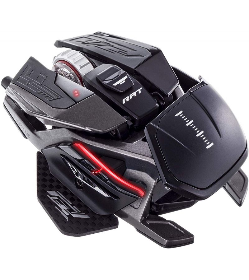 Игровая мышь Mad Catz R.A.T. PRO X3 чёрная (PMW3389, Omron, USB, 10 кнопок, 16000 dpi, RGB подсветка) мышь madcatz mad catz r a t 8 чёрная pmw3389