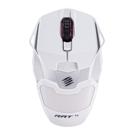 Игровая мышь Mad Catz  R.A.T. 1+ белая (ADNS3050, USB, 3 кнопки, 2000 dpi) - фото 1