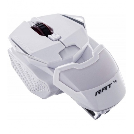 Игровая мышь Mad Catz  R.A.T. 1+ белая (ADNS3050, USB, 3 кнопки, 2000 dpi) - фото 2
