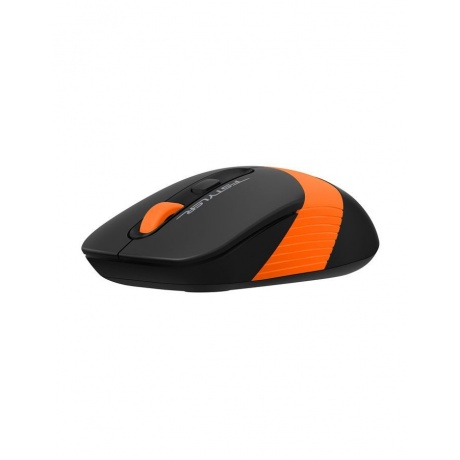 Мышь A4Tech Fstyler FG10S черный/оранжевый silent беспроводная USB (4but) - фото 7
