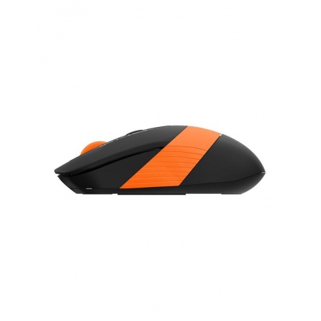 Мышь A4Tech Fstyler FG10S черный/оранжевый silent беспроводная USB (4but) - фото 8