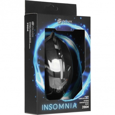 Мышь Oklick 396M INSOMNIA черный - фото 11