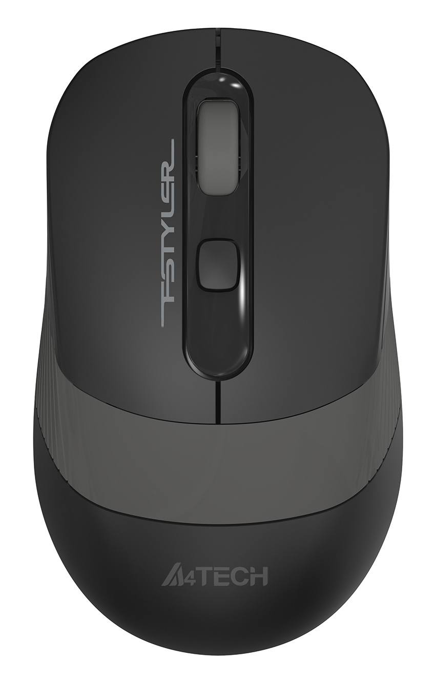 цена Мышь A4Tech Fstyler FG10S черный/серый silent беспроводная USB (4but)