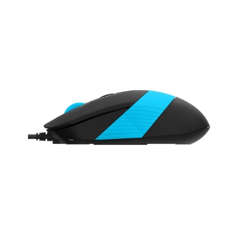Мышь A4Tech Fstyler FM10 черный/синий USB (4but) - фото 1