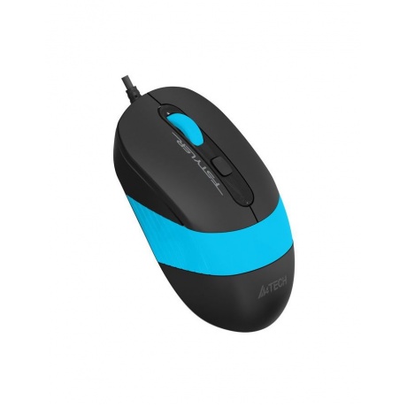 Мышь A4Tech Fstyler FM10 черный/синий USB (4but) - фото 5