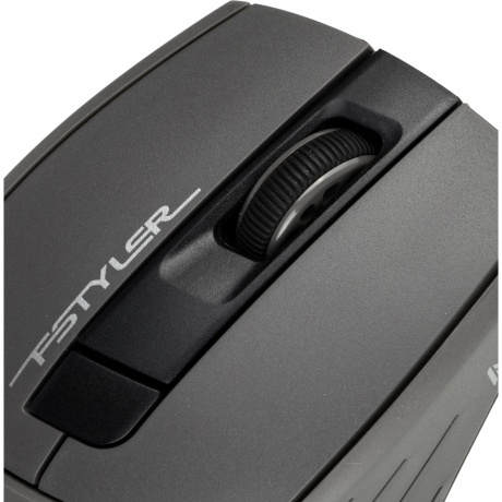 Мышь A4Tech Fstyler FG30S серый silent беспроводная USB (6but) - фото 2